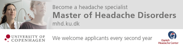 The next Master of Headache Disorders at Universituy of Copenhagen is now open for new applications